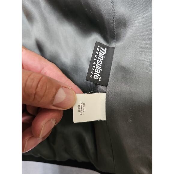 J. Crew Woman's Wool Jacket Black Overcoat Pockets Water-Resistant Winter - Picture 8 of 11